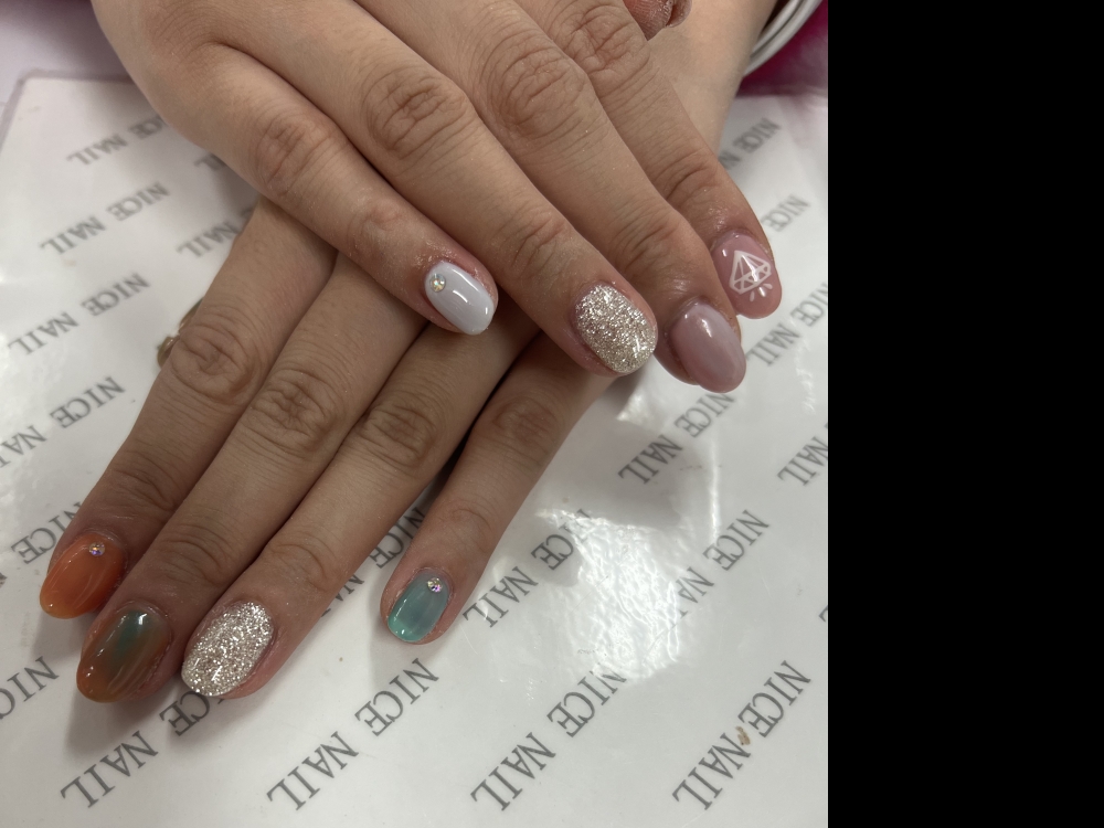 ニュアンスネイル　2022/12/17 ナイスネイル京都伏見店