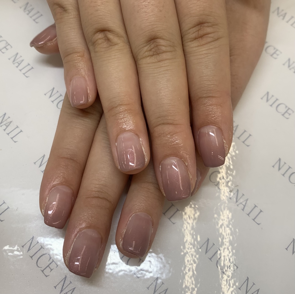 グラデーションネイル　2023/01/28 ナイスネイル調布店