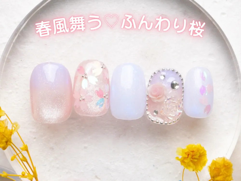 春風舞う♡ふんわり桜