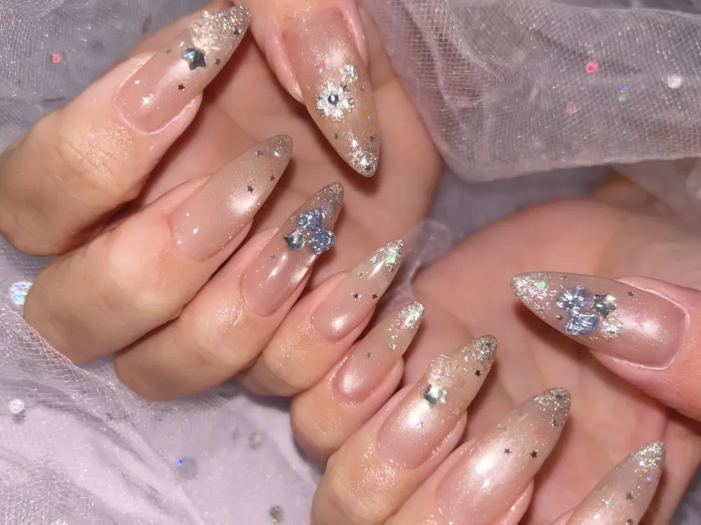 マグネット×フラッシュネイル