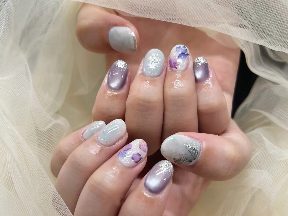 紫銀花ニュアンス