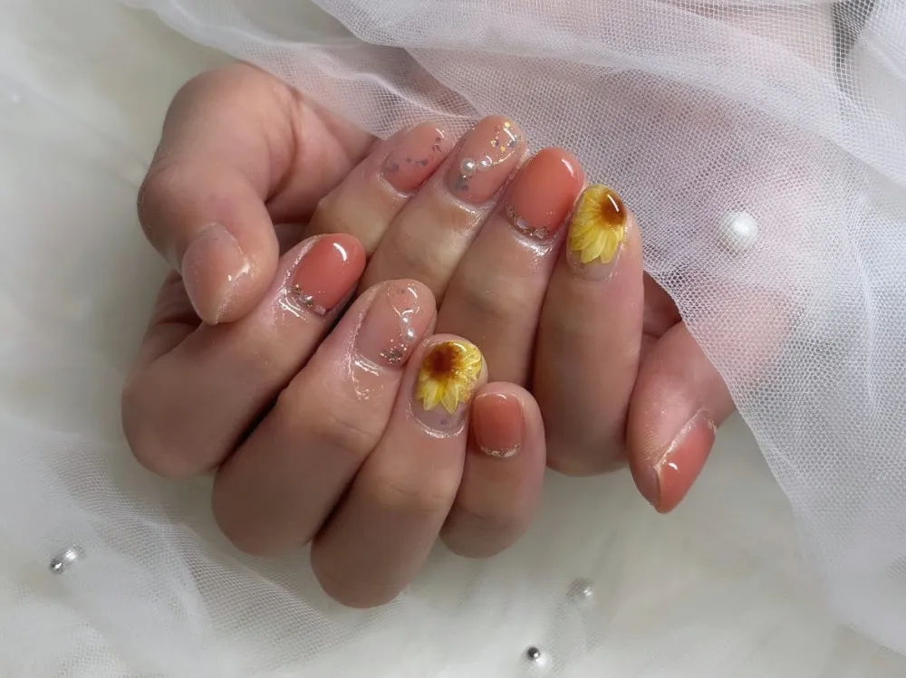 コーラルフラワーラメミックス