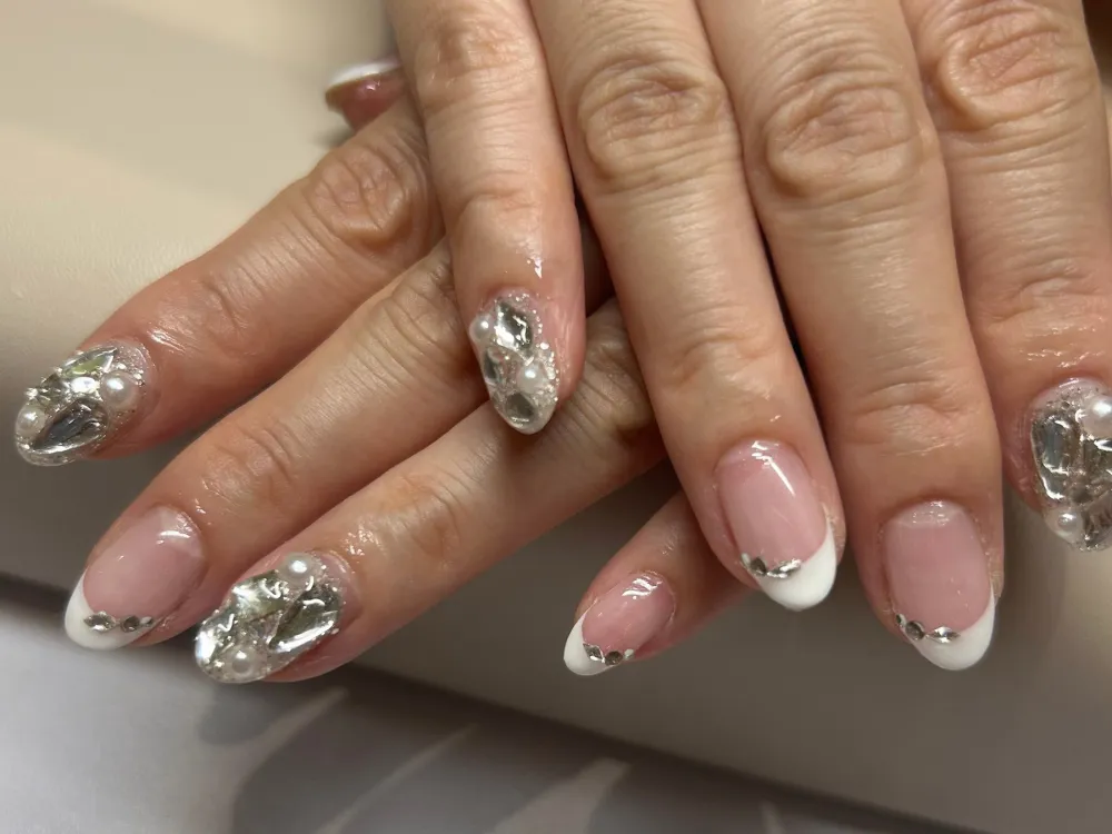 シルバーホイルパールフレンチ