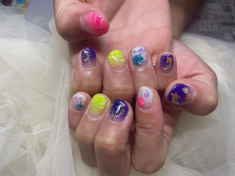 カラフル和風ラメミックス
