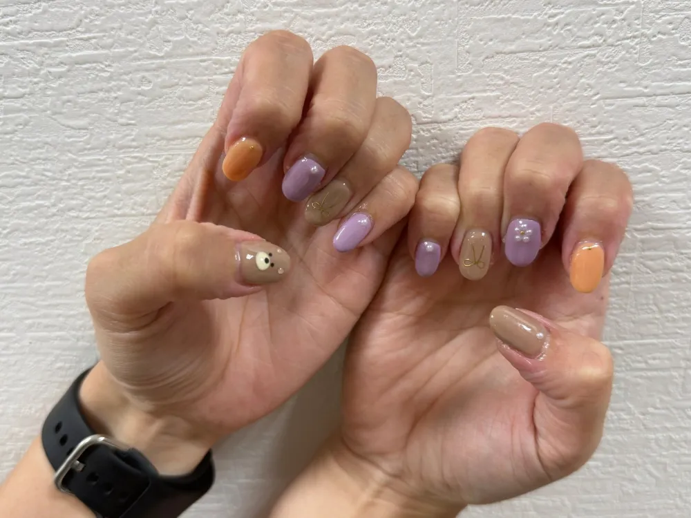 ラベンダーオレンジパール